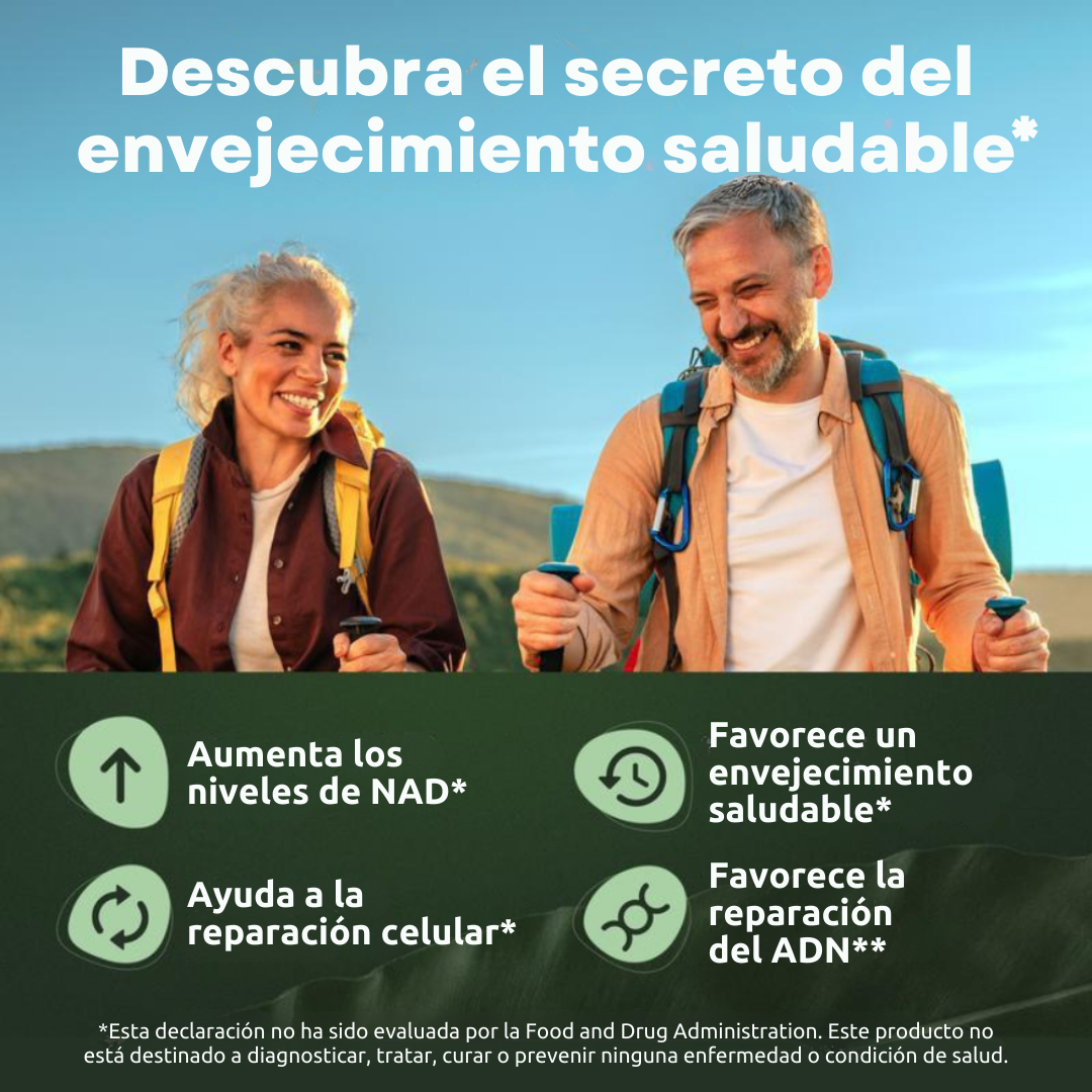 OfeliaGomez® NAD+ de Alta Pureza Anti-Envejecimiento